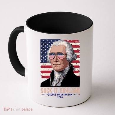 Suck It England 1776 George Washington Coffee Mug
