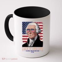 Suck It England 1776 George Washington Coffee Mug thumb 0