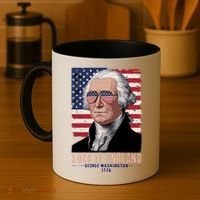 Suck It England 1776 George Washington Coffee Mug thumb 4