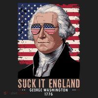 Suck It England 1776 George Washington Tumbler thumb 3