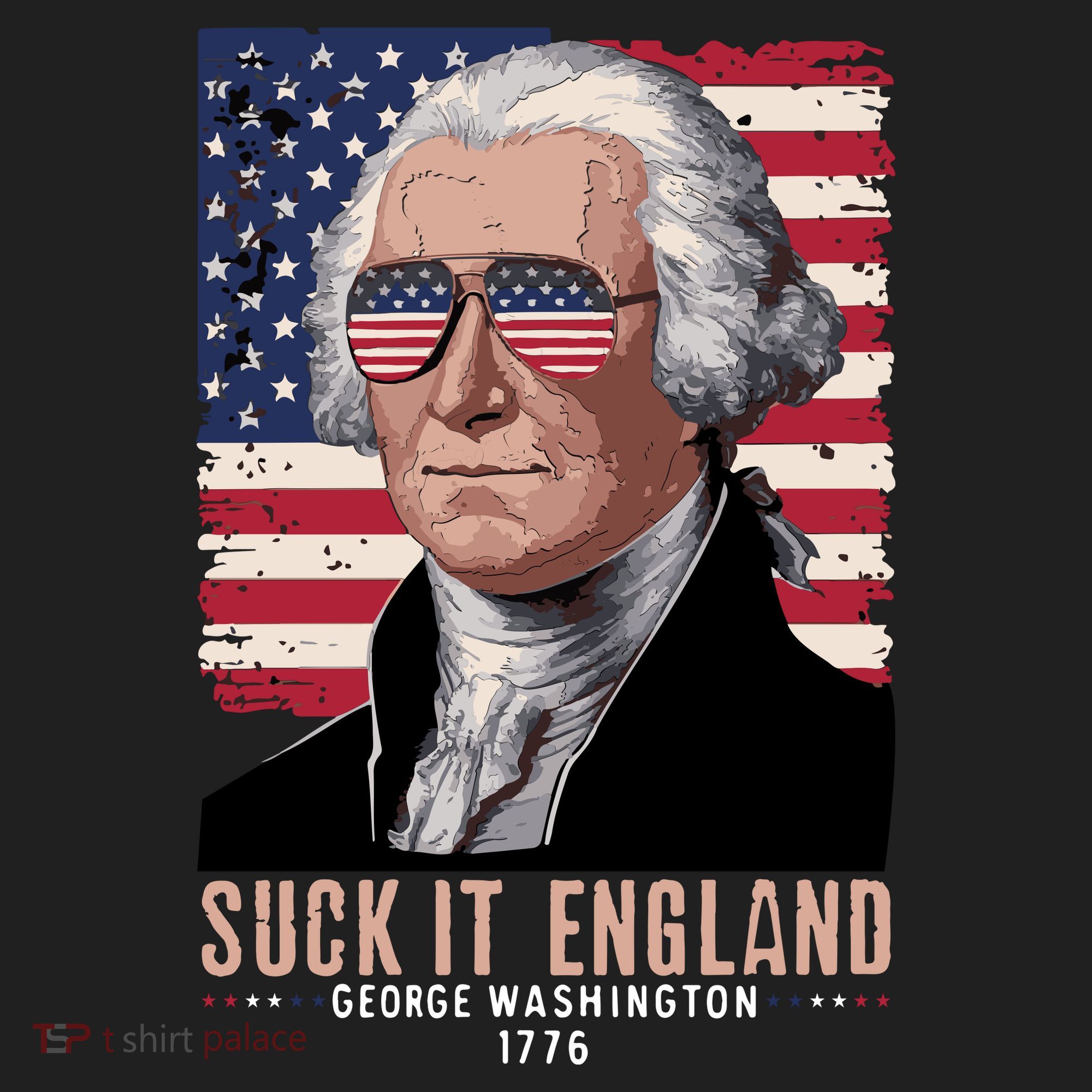 Suck It England 1776 George Washington Tumbler