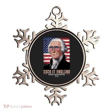 Suck It England 1776 George Washington Ornament