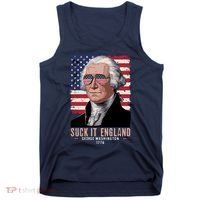Suck It England 1776 George Washington Tank Top thumb 0