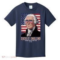 Suck It England 1776 George Washington Kids T-Shirt thumb 0
