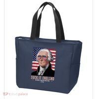 Suck It England 1776 George Washington Tote Bag thumb 3