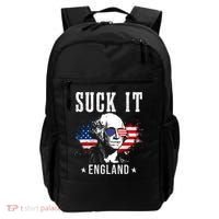 Suck It England Funny 4th Of July George Washington 1776 Backpack thumb 0
