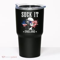 Suck It England Funny 4th Of July George Washington 1776 Tumbler thumb 0