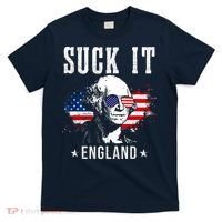Suck It England Funny 4th Of July George Washington 1776 T-Shirt thumb 0