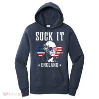 Suck It England Funny 4th Of July George Washington 1776 Women's Hoodie thumb 0
