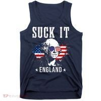 Suck It England Funny 4th Of July George Washington 1776 Tank Top thumb 0