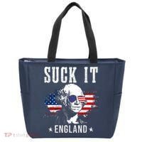 Suck It England Funny 4th Of July George Washington 1776 Tote Bag thumb 0