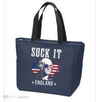 Suck It England Funny 4th Of July George Washington 1776 Tote Bag thumb 3