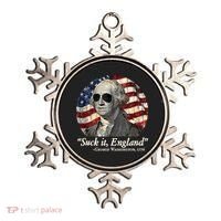 Suck It England Funny 4th Of July George Washington 1776 Ornament thumb 0