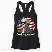 Suck It England Funny 4th Of July George Washington 1776 Women's Tank Top thumb 0