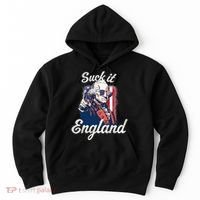 Suck It England Funny George Washington USA Flag 4th of July Hoodie thumb 0