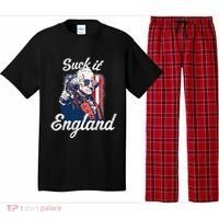 Suck It England Funny George Washington USA Flag 4th of July Pajama Set thumb 0