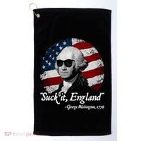 Suck It England Funny 4th Of July George Washington 1776 Golf Towel thumb 0