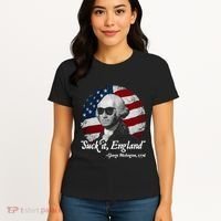 Suck It England Funny 4th Of July George Washington 1776 Women's T-Shirt thumb 4