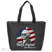 Suck It England Funny 4th Of July George Washington 1776 Tote Bag thumb 0