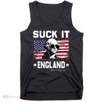Suck It England Funny 4th Of July George Washington 1776 Tank Top thumb 0