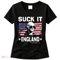 Suck It England Funny 4th Of July George Washington 1776 Women's T-Shirt thumb 0