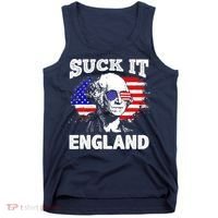 Suck It England Funny 4th Of July Flag Patriotic Tank Top thumb 0