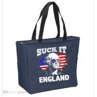 Suck It England Funny 4th Of July Flag Patriotic Tote Bag thumb 2
