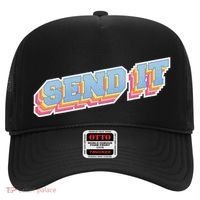 Send It Extreme Sports Motocross Bmx Mtb Ski Snowboard Hat thumb 0