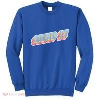 Send It Extreme Sports Motocross Bmx Mtb Ski Snowboard Sweatshirt thumb 0