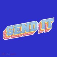 Send It Extreme Sports Motocross Bmx Mtb Ski Snowboard T-Shirt thumb 7