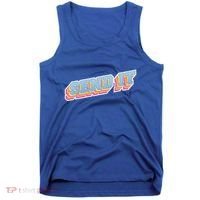Send It Extreme Sports Motocross Bmx Mtb Ski Snowboard Tank Top thumb 0