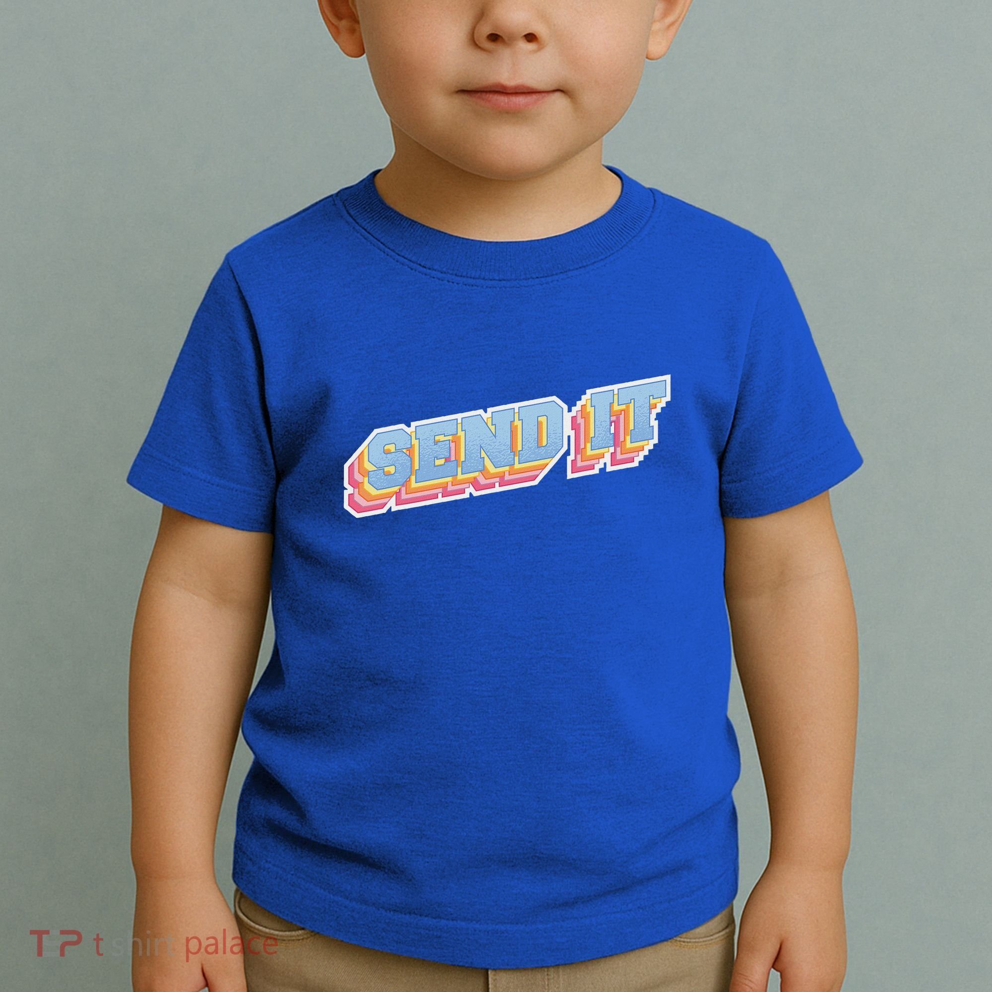 Send It Extreme Sports Motocross Bmx Mtb Ski Snowboard Toddler T-Shirt