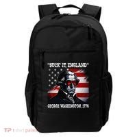 Suck It England 4th of July Funny George Washington 1776 Backpack thumb 0