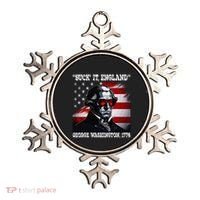 Suck It England 4th of July Funny George Washington 1776 Ornament thumb 0