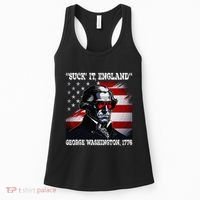 Suck It England 4th of July Funny George Washington 1776 Women's Tank Top thumb 0