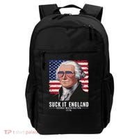 Suck It England Funny 4th Of July George Washington 1776 Backpack thumb 0