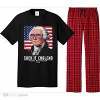 Suck It England Funny 4th Of July George Washington 1776 Pajama Set thumb 0