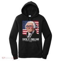 Suck It England Funny 4th Of July George Washington 1776 Women's Hoodie thumb 0