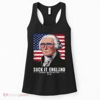Suck It England Funny 4th Of July George Washington 1776 Women's Tank Top thumb 0