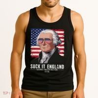 Suck It England Funny 4th Of July George Washington 1776 Tank Top thumb 3