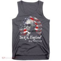 Suck It England Funny 4th Of July George Washington 1776 Tank Top thumb 0