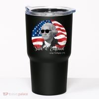 Suck It England George Washing 1776 Funny Tumbler thumb 0