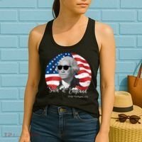 Suck It England George Washing 1776 Funny Women's Tank Top thumb 2