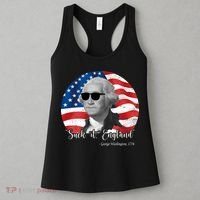 Suck It England George Washing 1776 Funny Women's Tank Top thumb 3