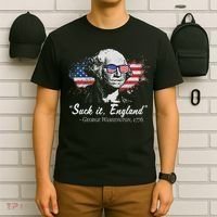 Suck It England Funny 4th Of July George Washington 1776 T-Shirt thumb 6