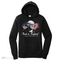 Suck It England Funny 4th Of July George Washington 1776 Women's Hoodie thumb 0