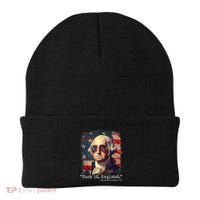 Suck It England Funny 4th Of July George Washington 1776 Beanie thumb 0
