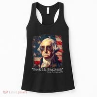 Suck It England Funny 4th Of July George Washington 1776 Women's Tank Top thumb 0