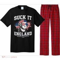 Suck It England Funny 4th Of July George Washington 1776 Pajama Set thumb 0