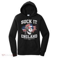 Suck It England Funny 4th Of July George Washington 1776 Women's Hoodie thumb 0